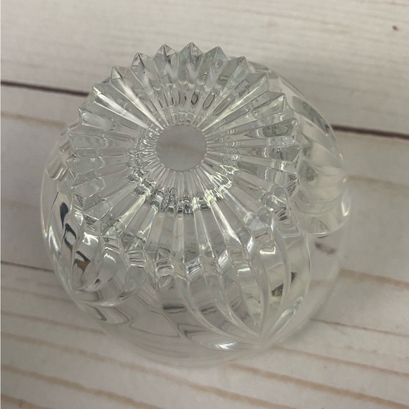 2 Cristal d' Arques France Ancona Crystal Glass Votive Taper Candle Holders Box - Picture 6 of 9